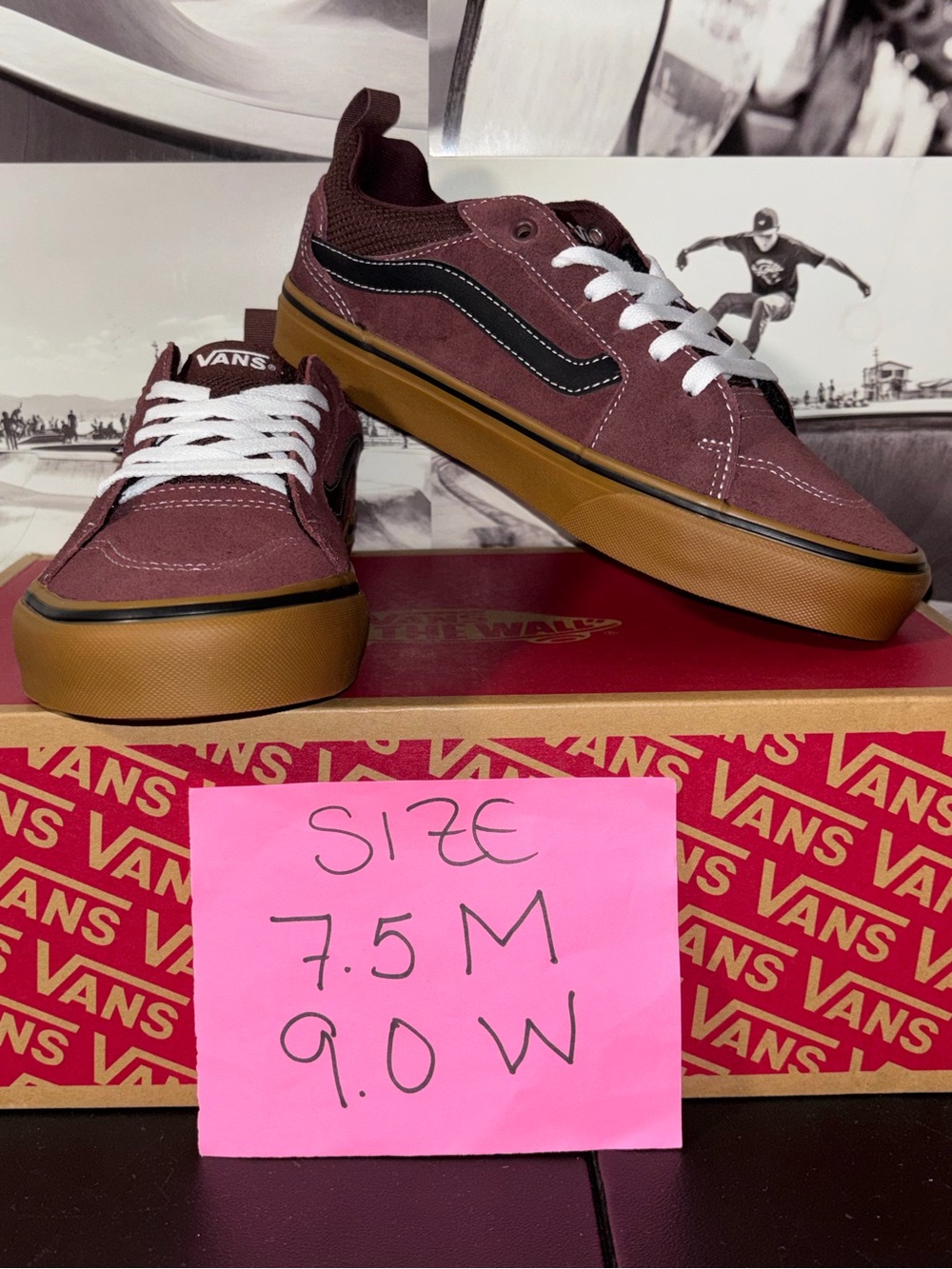 Vans Filmore sz 7.5 Men’s 9.0 Woman